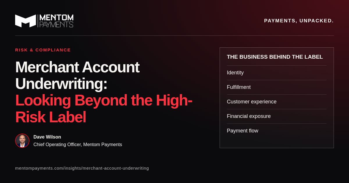 Merchant Account Underwriting article preview